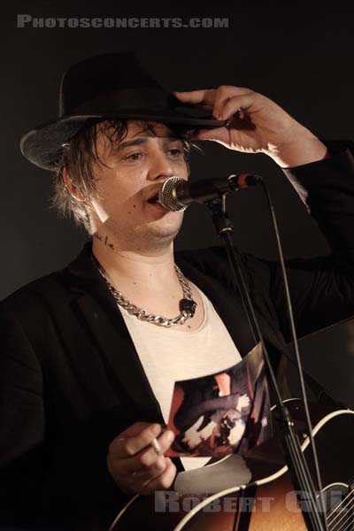 PETER DOHERTY - 2013-02-05 - PARIS - La Maroquinerie - Peter Doherty